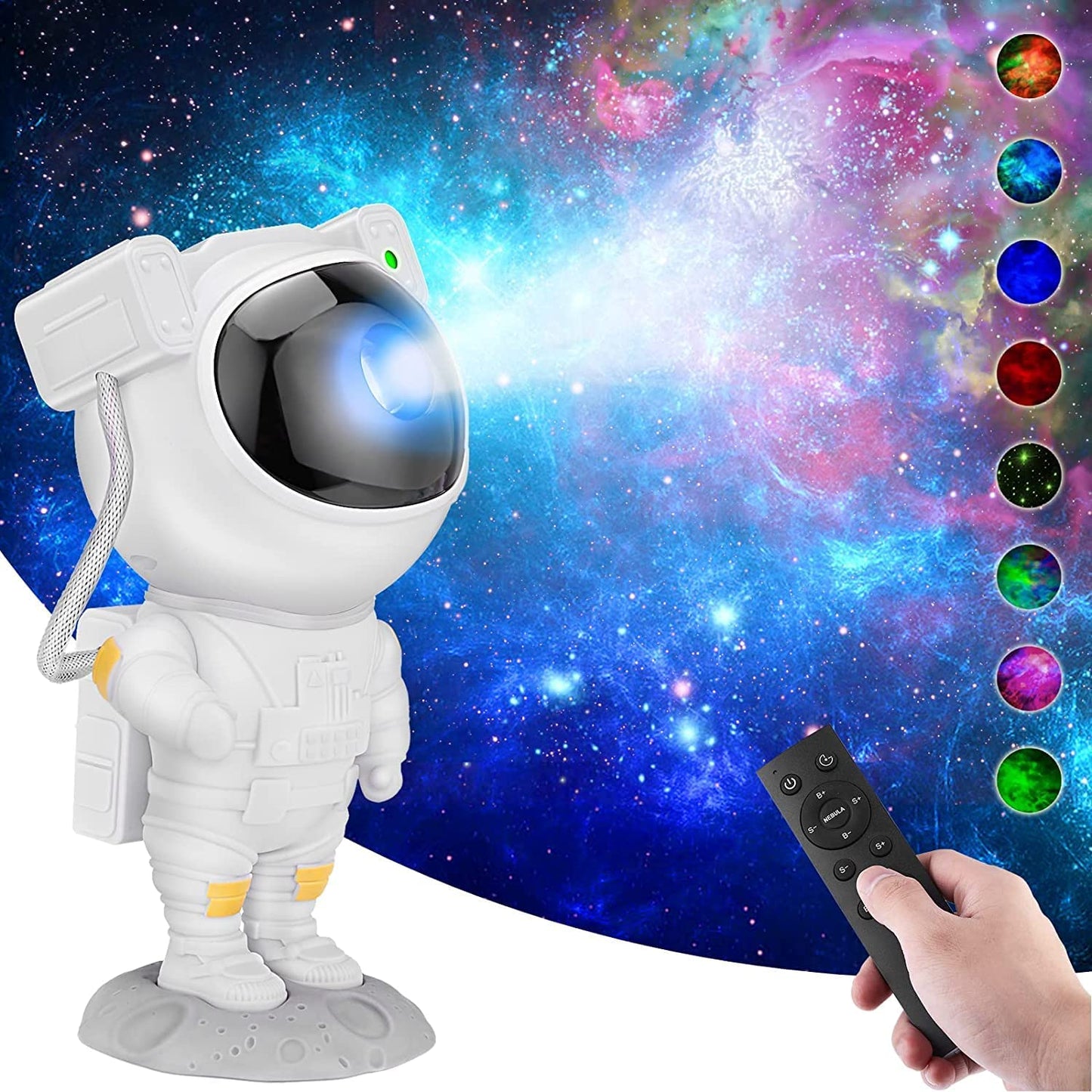 ✨🚀 Cosmic Explorer Astronaut Galaxy Projector 🌌🛸