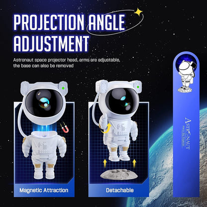 ✨🚀 Cosmic Explorer Astronaut Galaxy Projector 🌌🛸