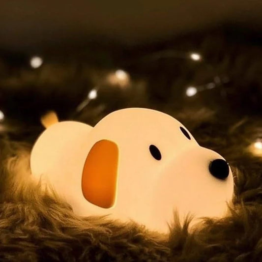 🐶💤 Cozy Sleeping Puppy Night Lamp 🌙✨